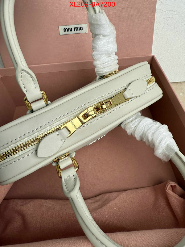 Miu Miu Bags(TOP)-Crossbody- best capucines replica ID: BA7200 $: 209USD,