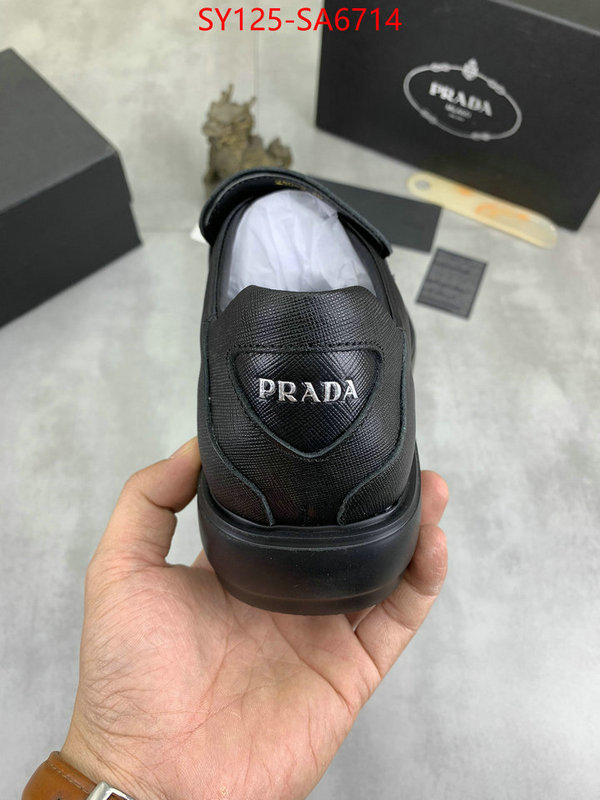 Men shoes-Prada fake cheap best online ID: SA6714 $: 125USD