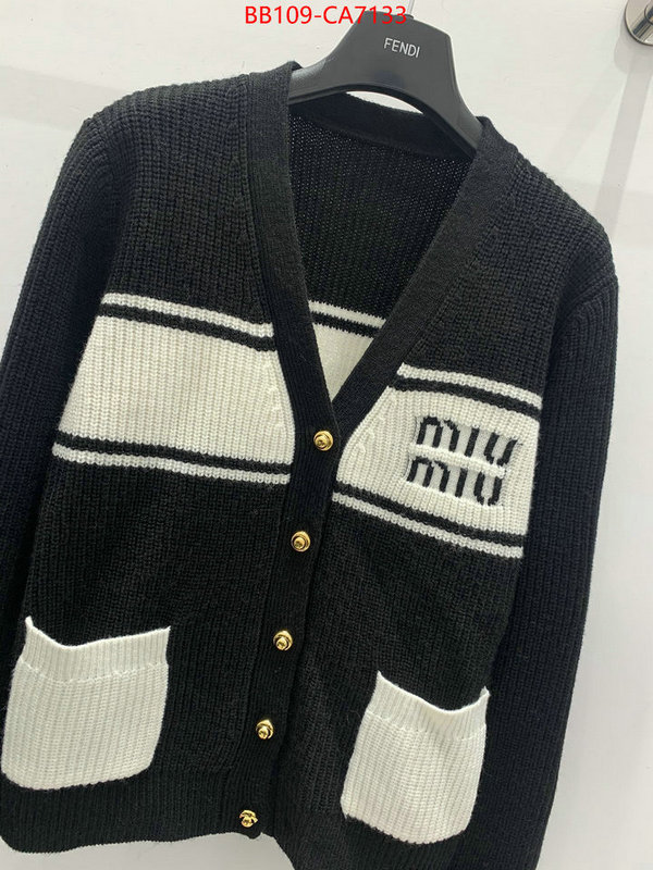 Clothing-MIU MIU buy best high-quality ID: CA7133 $: 109USD