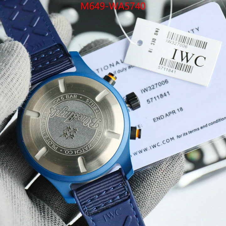 Watch(TOP)-IWC 1:1 replica wholesale ID: WA5740 $: 649USD