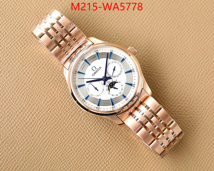 Watch(TOP)-Omega how to buy replcia ID: WA5778 $: 215USD