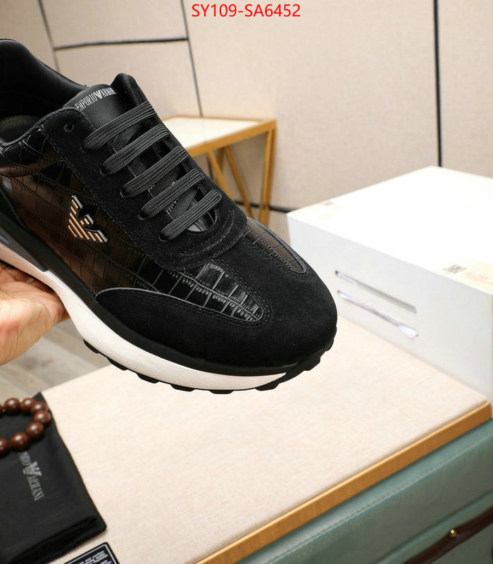 Men shoes-Armani fake ID: SA6452 $: 109USD