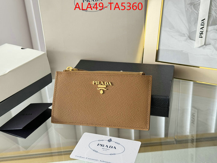 Prada Bags(TOP)-Wallet are you looking for ID: TA5360 $: 49USD,