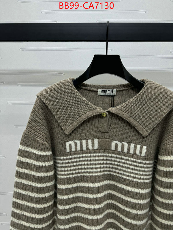 Clothing-MIU MIU top quality website ID: CA7130 $: 99USD