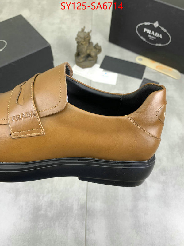 Men shoes-Prada fake cheap best online ID: SA6714 $: 125USD