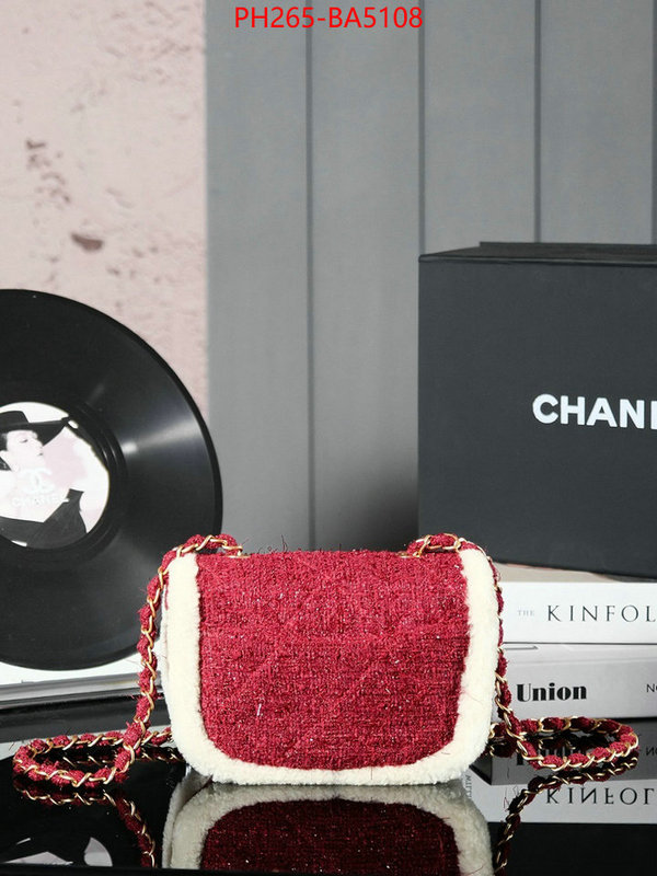 Chanel Bags(TOP)-Crossbody- online from china ID: BA5108 $: 265USD,