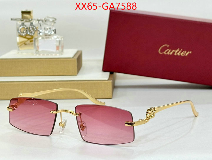 Glasses-Cartier what are the best replica ID: GA7588 $: 65USD