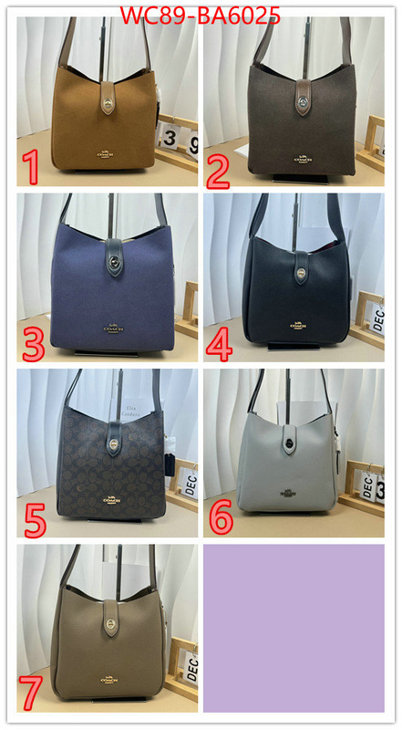 Coach Bags(4A)-Handbag- aaaaa class replica ID: BA6025 $: 89USD,