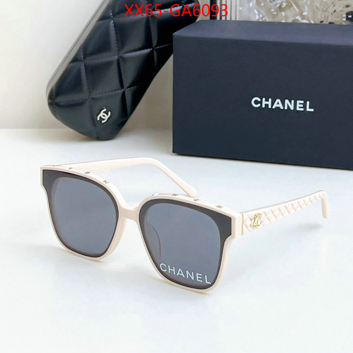 Glasses-Chanel wholesale replica shop ID: GA6093 $: 65USD