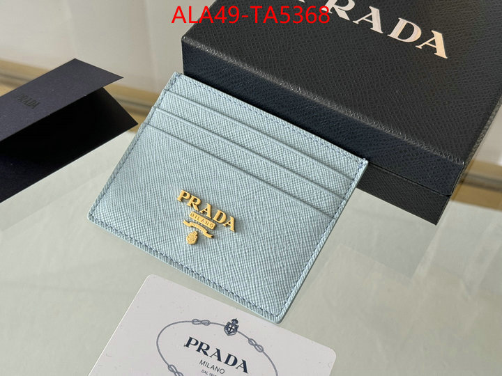 Prada Bags(TOP)-Wallet high quality replica ID: TA5368 $: 49USD,