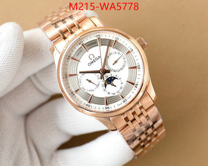 Watch(TOP)-Omega how to buy replcia ID: WA5778 $: 215USD