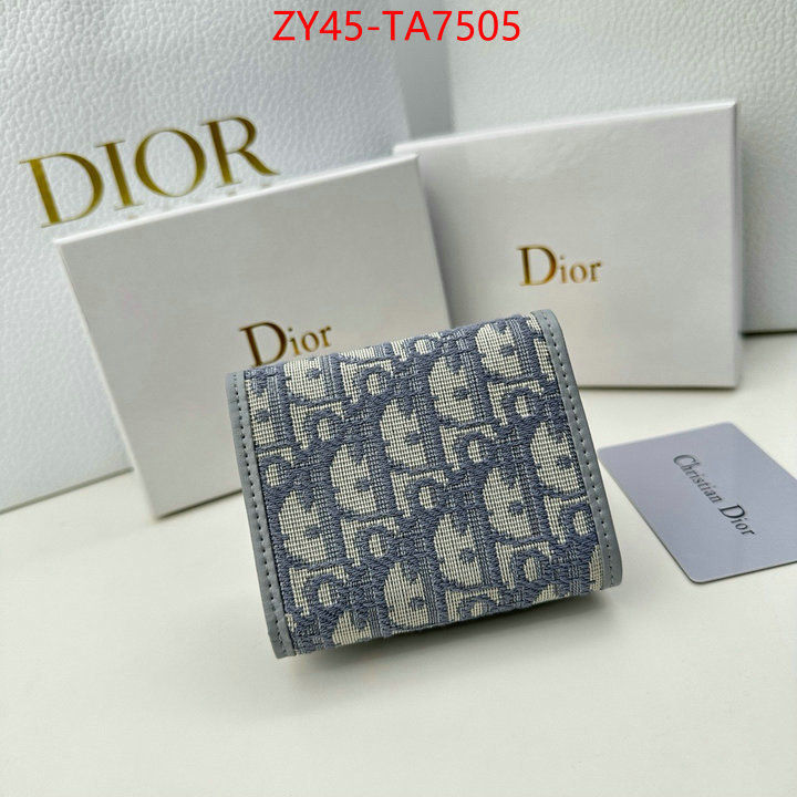 Dior Bags(4A)-Wallet- wholesale ID: TA7505 $: 45USD,