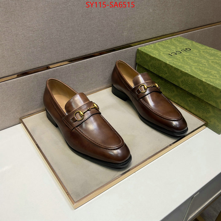 Men Shoes-Gucci top quality fake ID: SA6515 $: 115USD