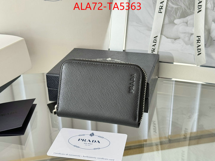 Prada Bags(TOP)-Wallet the most popular ID: TA5363 $: 72USD,