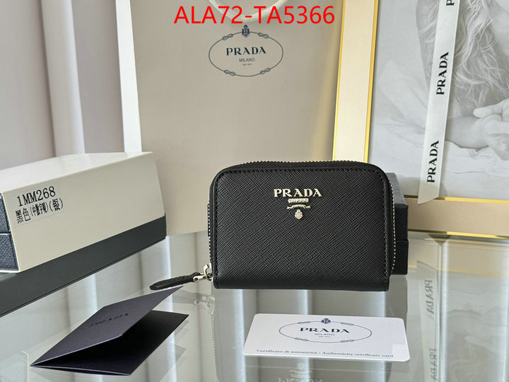 Prada Bags(TOP)-Wallet best knockoff ID: TA5366 $: 72USD,