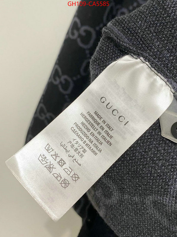 Clothing-Gucci highest quality replica ID: CA5585 $: 109USD