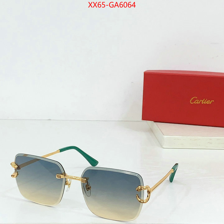 Glasses-Cartier how to buy replcia ID: GA6064 $: 65USD