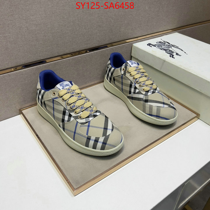 Men Shoes-Burberry top quality replica ID: SA6458 $: 125USD