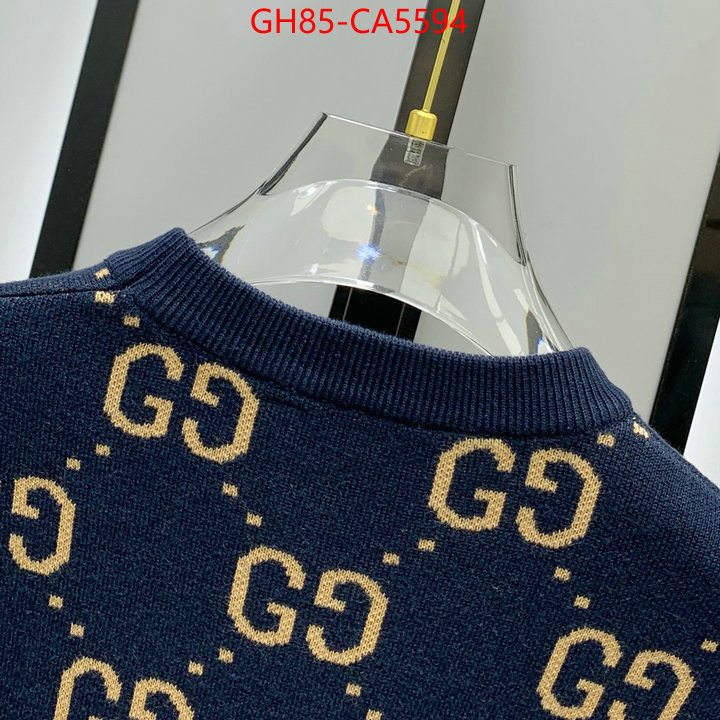 Clothing-Gucci 2024 perfect replica designer ID: CA5594 $: 85USD