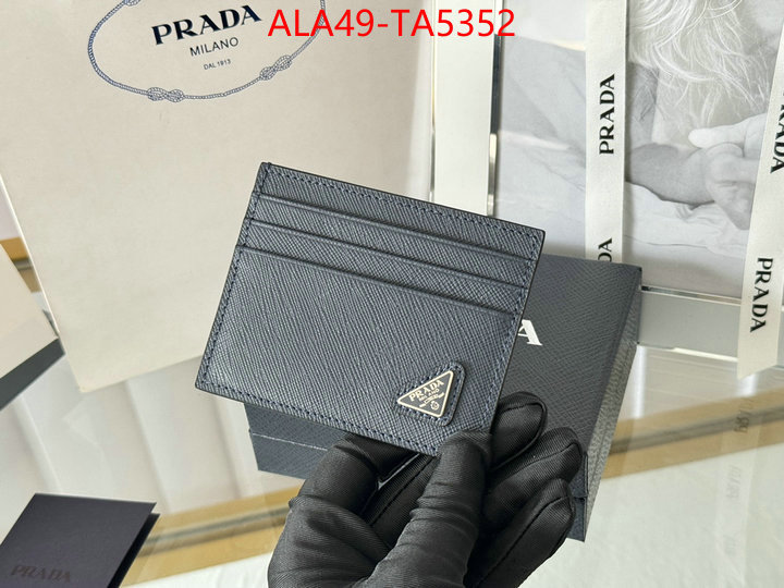 Prada Bags(TOP)-Wallet how to buy replcia ID: TA5352 $:49USD,