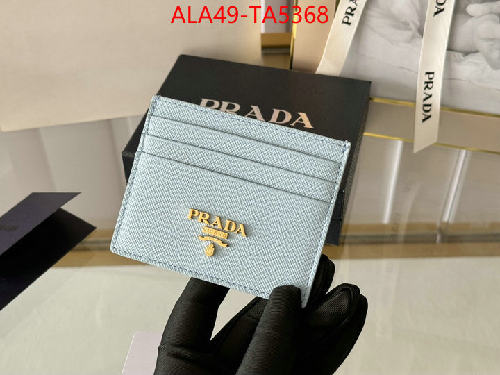 Prada Bags(TOP)-Wallet high quality replica ID: TA5368 $: 49USD,