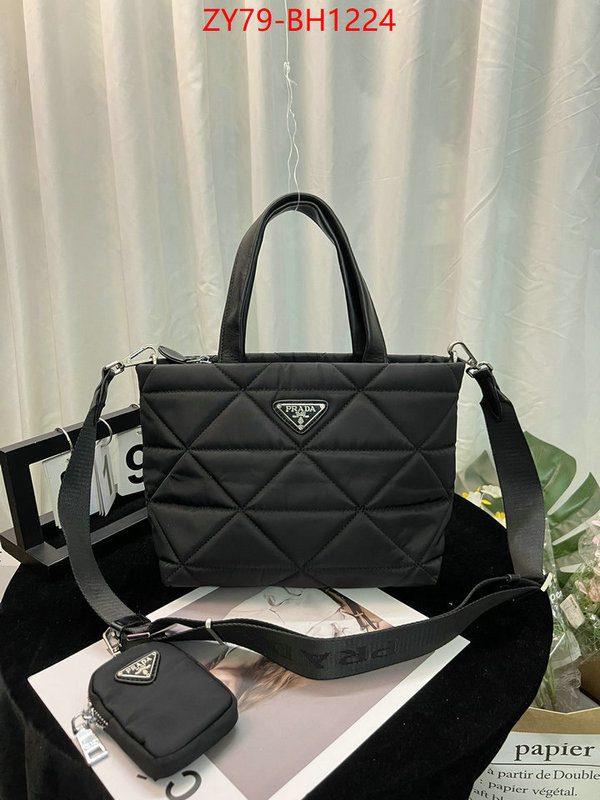 Prada Bags(4A)-Handbag- designer wholesale replica ID: BH1224 $: 79USD,