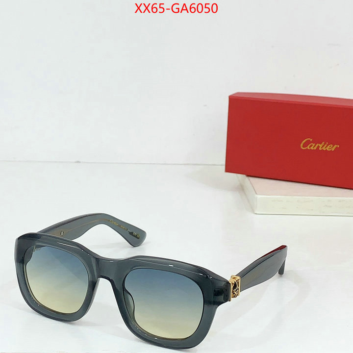 Glasses-Cartier the highest quality fake ID: GA6050 $: 65USD