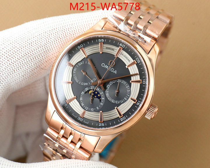 Watch(TOP)-Omega how to buy replcia ID: WA5778 $: 215USD