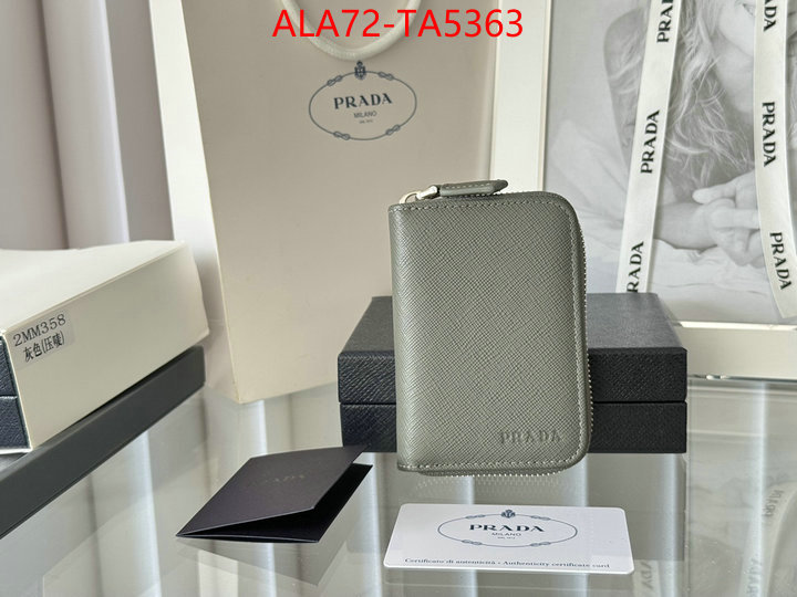 Prada Bags(TOP)-Wallet the most popular ID: TA5363 $: 72USD,