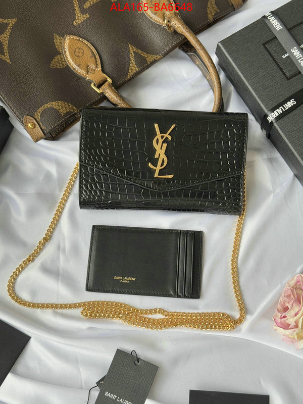 YSL Bags(TOP)-Crossbody- is it ok to buy ID: BA6648 $: 165USD,