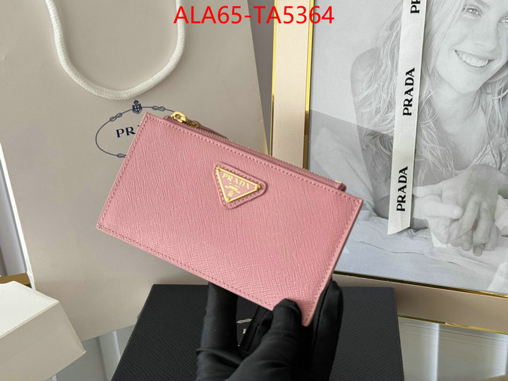 Prada Bags(TOP)-Wallet designer fake ID: TA5364 $: 65USD,