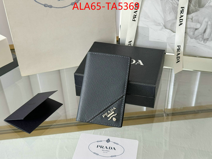 Prada Bags(TOP)-Wallet 2024 aaaaa replica customize ID: TA5369 $: 65USD,