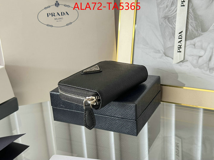 Prada Bags(TOP)-Wallet mirror copy luxury ID: TA5365 $: 72USD,