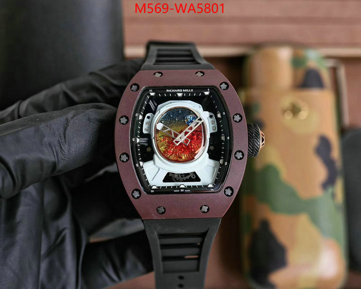 Watch(TOP)-Richard Mille best luxury replica ID: WA5801 $: 569USD