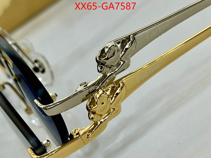 Glasses-Cartier luxury shop ID: GA7587 $: 65USD