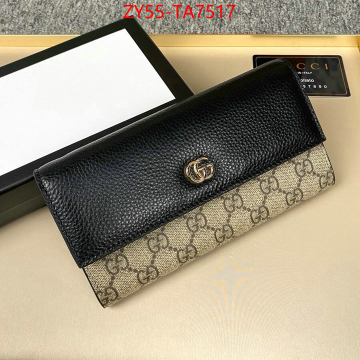 Gucci Bags(4A)-Wallet- how to find designer replica ID: TA7517 $: 55USD,