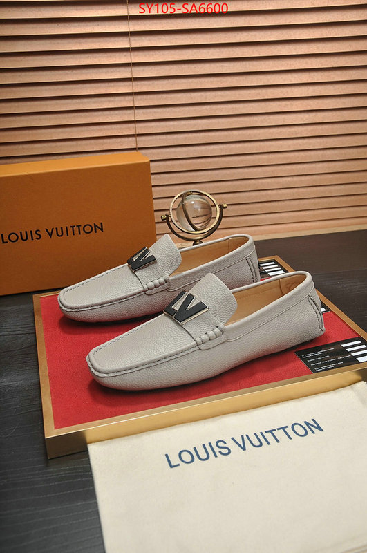 Men Shoes-LV fake aaaaa ID: SA6600 $: 105USD