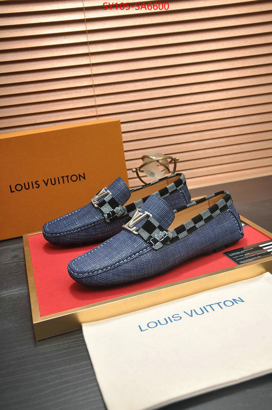 Men Shoes-LV fake aaaaa ID: SA6600 $: 105USD