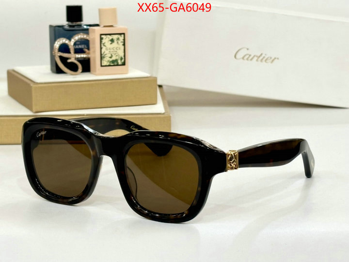 Glasses-Cartier designer wholesale replica ID: GA6049 $: 65USD