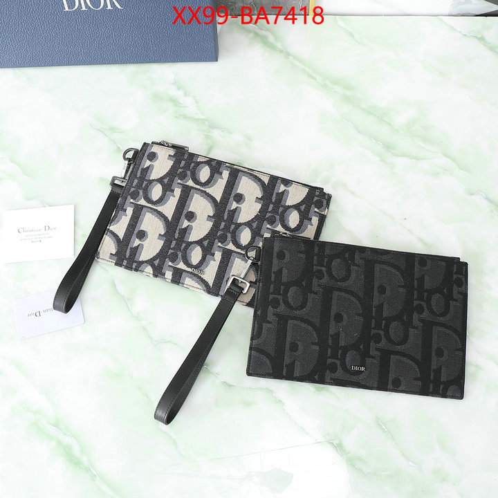 Dior Bags(TOP)-Clutch- what best replica sellers ID: BA7418 $: 99USD,