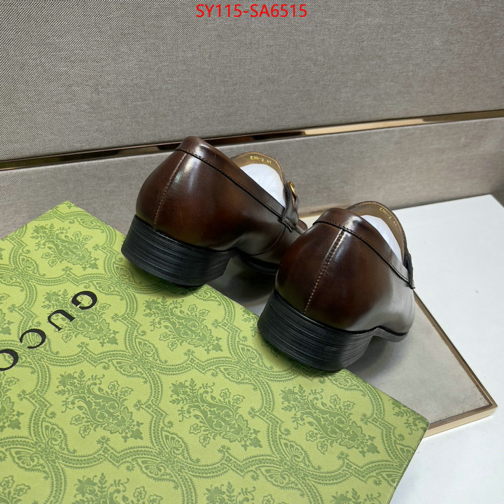 Men Shoes-Gucci top quality fake ID: SA6515 $: 115USD