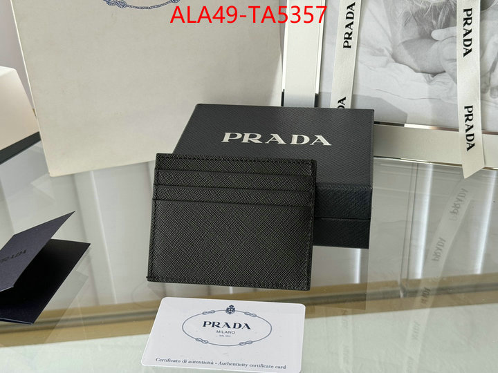 Prada Bags(TOP)-Wallet 7 star collection ID: TA5357 $: 49USD,