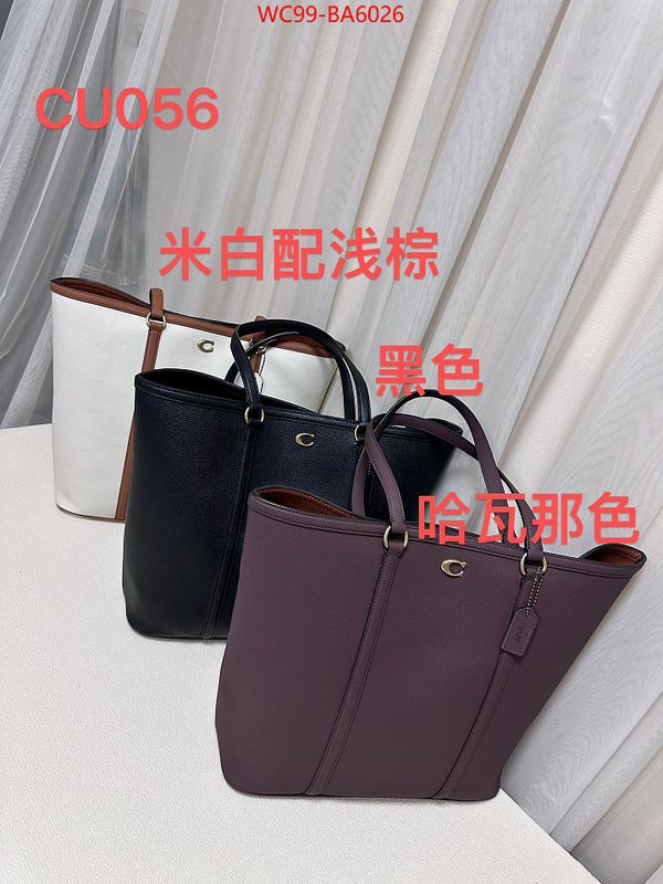 Coach Bags(4A)-Handbag- aaaaa class replica ID: BA6026 $: 99USD,