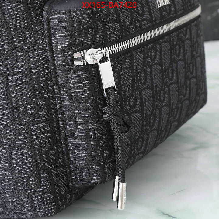 Dior Bags(TOP)-Backpack- buy 2024 replica ID: BA7420 $: 165USD,