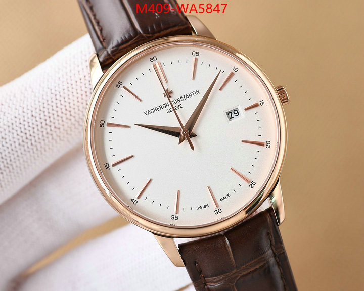 Watch(TOP)-Vacheron Constantin best quality designer ID: WA5847 $: 409USD