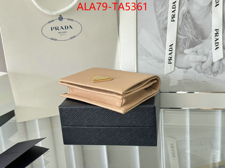 Prada Bags(TOP)-Wallet is it illegal to buy dupe ID: TA5361 $: 79USD,