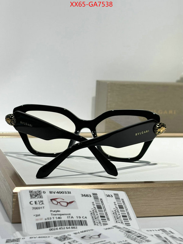 Glasses-Bvlgari buy first copy replica ID: GA7538 $: 65USD