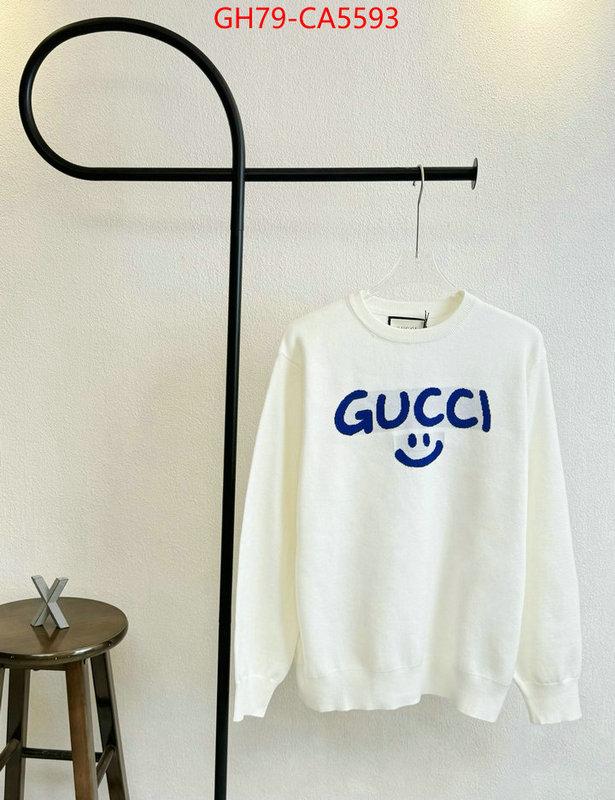 Clothing-Gucci best replica new style ID: CA5593 $: 79USD