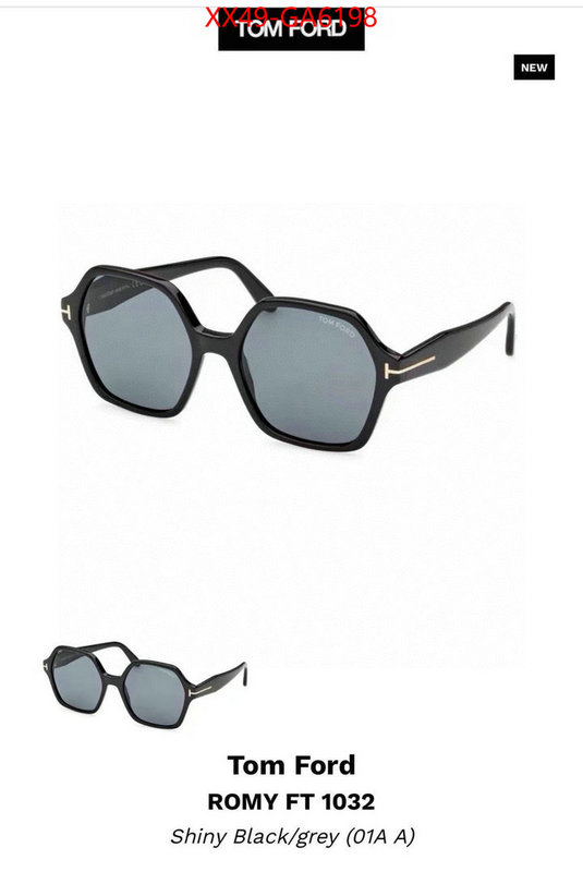 Glasses-Tom Ford best replica ID: GA6198 $: 49USD