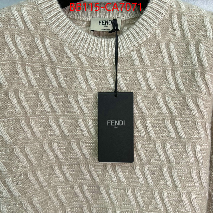 Clothing-Fendi only sell high-quality ID: CA7071 $: 115USD